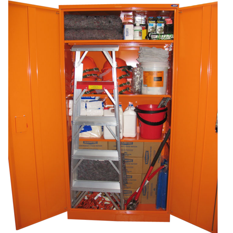 Large Open Civil Defence Cabinet